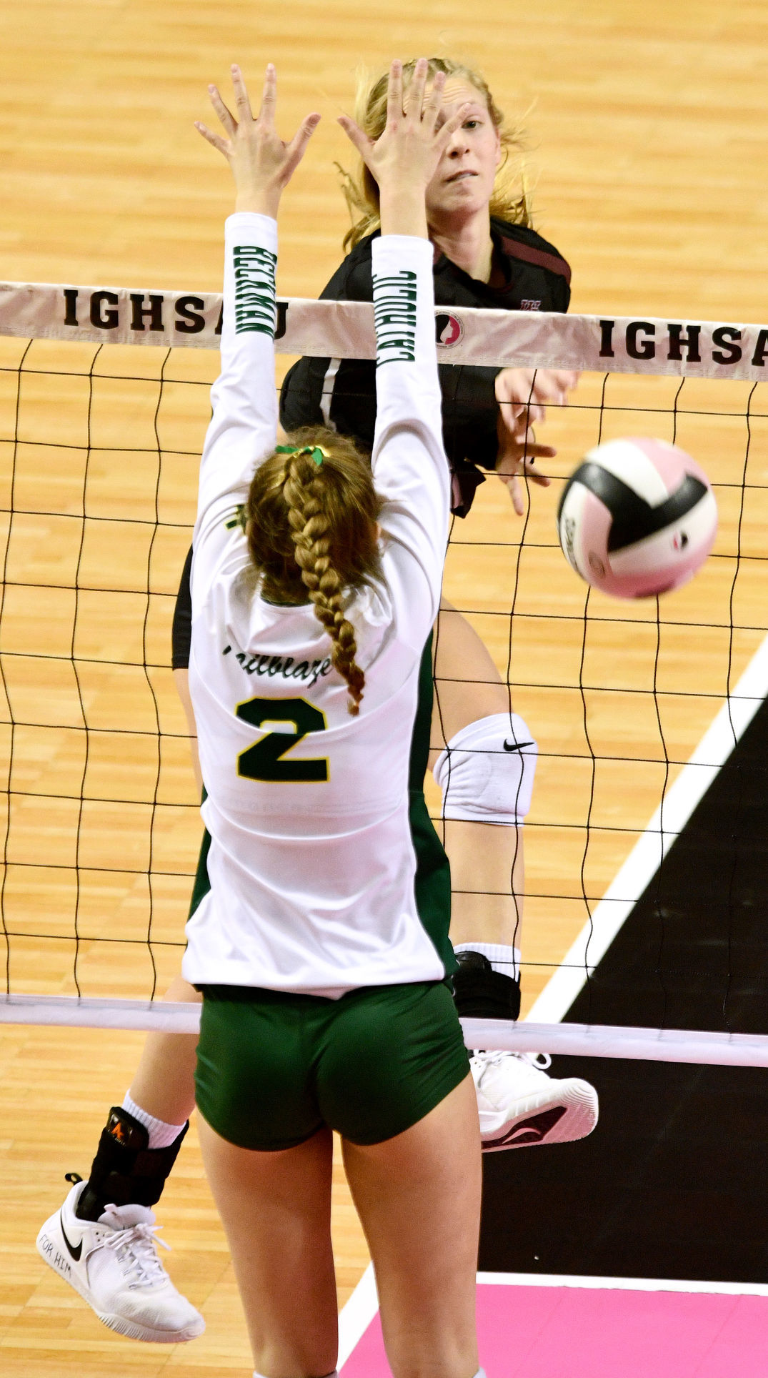 Western Christian vs Beckman Catholic state volleyball